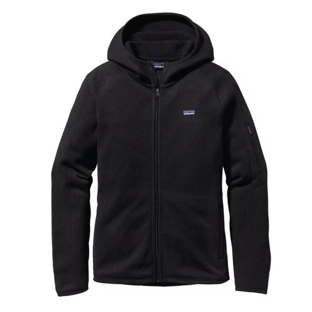 Patagonia Better Sweater Fleece Hoody / Small / Black Full Zip Womens Jacket
